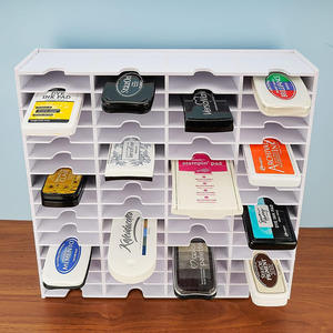 رفوف قرصية حامل حبر للهاتف المحمول بجهاز تحكم عن بعد عملة لتنظيم المجوهرات المكتبية - Product Image 2