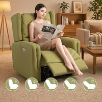 Fauteuil de massage électrique VCT-999 SL avec fonction de massage par rails, canapé de massage électrique inclinable avec appui-tête rabattable pour massage corporel