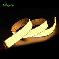 Bande lumineuse LED COB 30MM IP20/IP65/IP67 DC24V 1600LEDs/m, bande lumineuse flexible découpable, garantie 5 ans