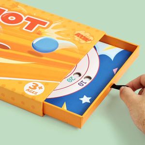Jeu de société classique en bois Montessori sans écran pour garçons et filles, jeu de combat d'intérieur à tir unique - Product Image 4