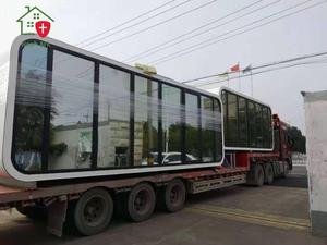 Portable <b>Office</b> Mobile Modular <b>Pod</b> Tiny Home Prefabricated Bedroom Prefab Small House - Product Image 6
