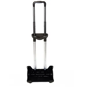 uitschuifbaar tro Koffertrolley bag trolley handle accessory built in school bag trolley handle frame with 2 wheels