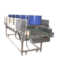 Aardappel Groente Fruit Reinigingsmachine Lucht Drogen Productielijn Jujube Noten Was-En Droogmachine