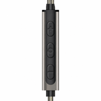 Écouteurs intra-auriculaires numériques Type-C avec haut-parleur en cuivre de 10 mm, bouton de volume et embouts en silicone