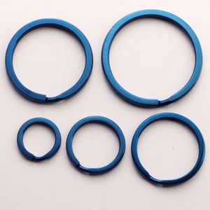 พวงกุญแจแบนสแตนเลสสตีลเคลือบ PVD ขัดเงาแบบกระจก ขนาด 25 มม. ผลิตตามสั่งจำนวนมาก (OEM) ทนทาน สำหรับกุญแจรถ - Product Image 4