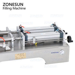 ZONESUN Trộn Với Nóng Phụ Rất Nhớt Chất Liệu Dán Đường Nước Sốt Sô Cô La Bao Bì Thiết Bị Máy Rót Chai - Product Image 4