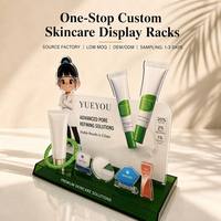Exhibidor de Cosméticos Acrílico Ecológico con Superficie Pulida, Impresión Personalizada y OEM para Tiendas Minoristas