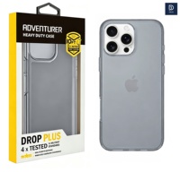 Casing Ponsel Transparan Anti Benturan Ultra Tipis Adventure Symmetry untuk iPhone 18 Pro Max 17 Air 16 Pro 15 14 Glitter Case