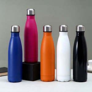Bouteilles d'eau personnalisées avec logo unique, 500 ml, en plastique PP, écologiques, résistantes à l'eau bouillante, avec couvercle, pour adultes - Product Image 1
