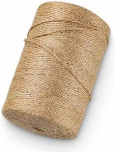 3mm Thick Black Natural Jute <strong>Twine</strong>, Garden <strong>Twine</strong> Heavy Duty Industrial Packing Materials <strong>String</strong> Wrapping - Product Image 3