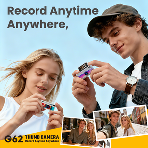 Mini caméra numérique à clé USB 0,96 pouce G62 rétro avec écran TFT LCD 1080P, petite caméra vidéo enregistreuse - Product Image 6