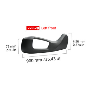 ฝาครอบป้องกันด้านข้างและตัวยึดภายนอกสำหรับ BMW M-รุ่น X5 <span class=keywords><strong>F85</strong></span> (2015-2019) /อะไหล่รถยนต์ F86 X6 - Product Image 6