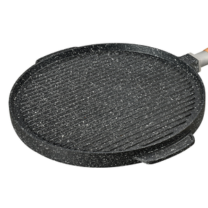 Personalización aceptable, utensilios de cocina para el hogar y sartén con revestimiento de mármol de aluminio - Product Image 2