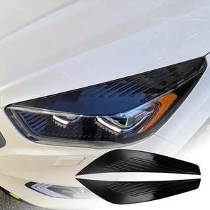 Cubierta Adhesiva Decorativa para Faros Delanteros de Coche, Estilo ABS, para Ford Escape Kuga 2017 2018 2019, Exterior - Product Image 1