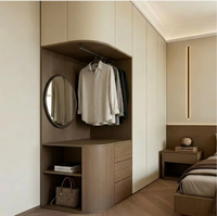 Armoire et meuble de rangement en bois massif durable avec grande capacité pour usage hôtelier