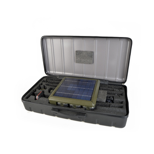 Lanterne de jardin imperméable à haut lumen, lampe de camping LED rechargeable par USB et solaire, éclairage portable extérieur en ABS, barbecue, randonnée - Product Image 5