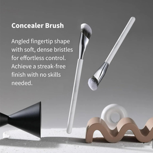 Brocha Correctora Blanca Individual <span class=keywords><strong>Hourglass</strong></span>, Brocha Correctora Diamond, Brochas de Maquillaje Veganas para Base Líquida y Corrector - Product Image 6