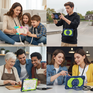 <span class=keywords><strong>เคส</strong></span><span class=keywords><strong>กัน</strong></span><span class=keywords><strong>กระแทก</strong></span>สำหรับเด็ก สำหรับ <span class=keywords><strong>iPad</strong></span> 11th/A16 10.9" และ Tab A9+ 11" สายสะพายไหล่ปรับได้ ได้รับการรับรองมาตรฐาน CE  รับทำโลโก้ตามสั่ง - Product Image 4