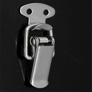 Stainless Steel Buckle 35mm Keyless <b>Spring</b> <b>Clip</b> Lock For Toolbox Furniture Lock Durable Industrial Design - Product Image 2