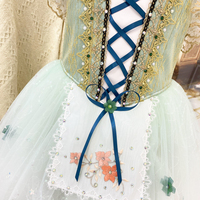 AL-R0596 Robe de performance professionnelle pour enfants, tutu de ballet blanc de haute qualité en provenance d'Espagne, vêtements de danse