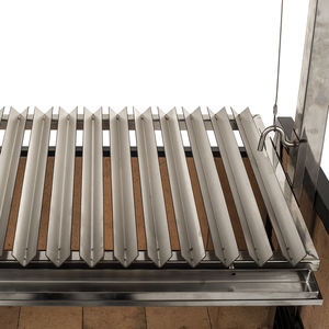 HDL24 Barbecue Argentin Autonome au Charbon avec Rôtissoire, Gril Parrilla, Brasero Argentin - Product Image 2