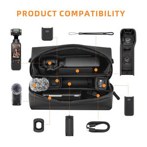 Étui pour caméra DJI Osmo <span class=keywords><strong>Pocket</strong></span> 3 Insta360 GoPro 10 Sac de rangement portable pour caméra Sac souple de protection Étui pour caméra d'action pour les voyages - Product Image 2