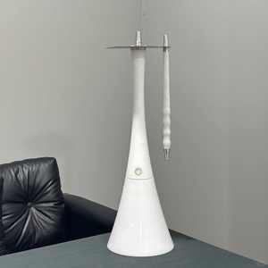 Cachimba Original Marble Rodens, elegante y lujosa, de acero inoxidable premium, tamaño grande, para tienda de cachimbas, bar, restaurante, cafetería, para fumar shisha. - Product Image 1
