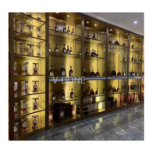 Poignée en métal pour les armoires à <span class=keywords><strong>vin</strong></span> et les armoires à <span class=keywords><strong>spiritueux</strong></span> pour le salon et l'hôtel - Product Image 1