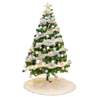 Kit de décoration de Noël transfrontalier Moonlight : Ornement lumineux DIY en PVC grand format haut de gamme pour la maison