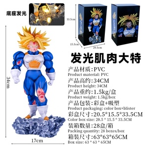 Nouveau Muscle Torankus Anime Trunks Figures 34cm Dragoned-Ball Action Figure <span class=keywords><strong>Super</strong></span> <span class=keywords><strong>Saiyan</strong></span> 2 3d Personnage Collection Modèle - Product Image 2
