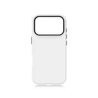 Nouveau luxe 2-en-1 Sublimation blanc étui de téléphone portable pour iphone 17 résistant à la chaleur 3D Sublimation presse sous vide imprimante Machine