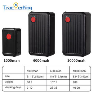 Trackerking - Rastreador GPS con Seguimiento en Vivo, Recuperación de Robos, EC11, Rastreador GPS Magnético, Red GPS+BDS+LBS, iOS, PC, 2G, 4G, Portátil - Product Image 4
