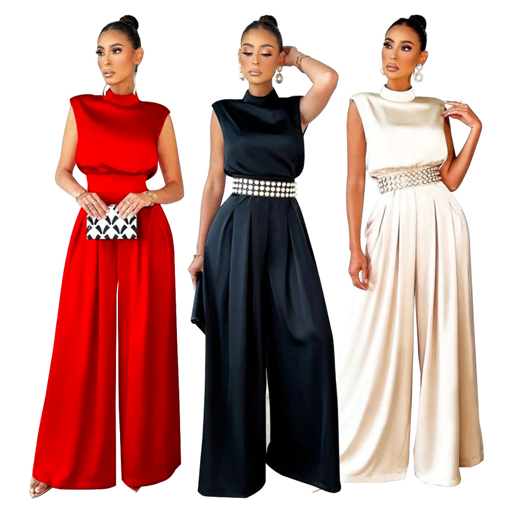 Turtleneck Outfit Turtleneck Jumpsuit Skinny Fit Solid
