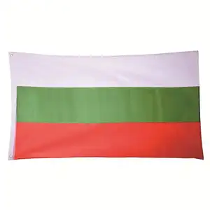 Cheering Flag Bulgaria Various National Flags Outdoor Display Festivals Activities Automotive Agriculture Insurance Industries