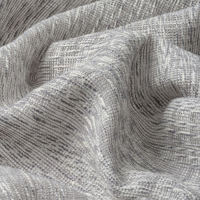 Rideaux en tulle texturé de designer, tissu mélangé lin et polyester, catégorie de produits en gros : Rideaux et cantonnières