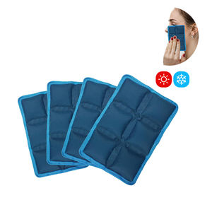 Paquete de 4 paquetes de hielo de <span class=keywords><strong>Gel</strong></span> de Material SAP Mini almohadilla térmica para aliviar el dolor Paquetes fríos y calientes - Product Image 1