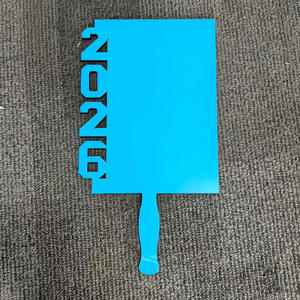 10 件/批 2026 毕业纪念桨板热升华空白板 环保手摇桨板 教堂扇子和纪念毕业相框 - Product Image 6