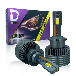 Sfda D4 <span class=keywords><strong>Led</strong></span> Đèn Pha 45 Wát 4500lm 6000K <span class=keywords><strong>Xenon</strong></span> Trắng Độ sáng cao lỗi miễn phí CANBUS tùy chỉnh bao bì phổ chuyển đổi Kit - Product Image 1