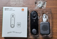Hete Verkoop Slimme Wifi Deurbel Videocamera Bedrade Deurbel 1080P Camera Met Hd Afstandsbediening