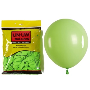 Globos UN UW SHENGCHENG de 12 Pulgadas, 2.8g, 100 Piezas por Paquete, Globos Rojos Mate de Alta Calidad Estándar para Fiestas Infantiles y Decoraciones Navideñas - Product Image 4