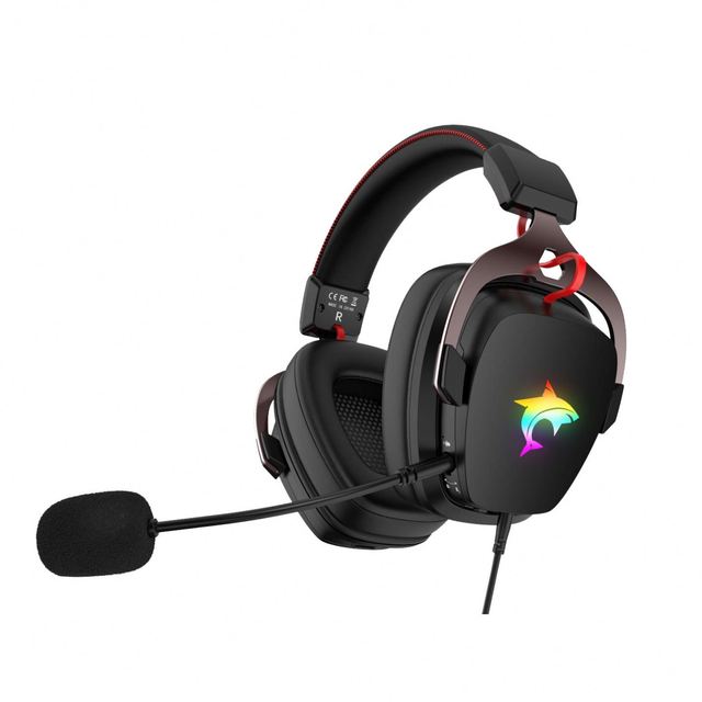 J-ANKKA WF10 2.4G RGB Wireless Gaming Headset for Pc Gamers