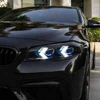 Feux avant à LED pour BMW Série 5 F10 2011-2017, style flèche, avec feux de jour et clignotants intégrés, amélioration des phares