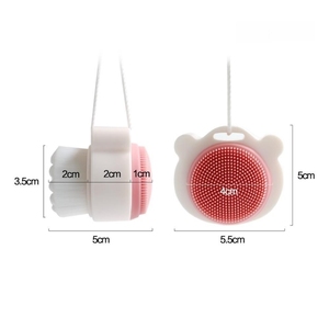 <span class=keywords><strong>Brosse</strong></span> faciale de massage du <span class=keywords><strong>visage</strong></span> étanche personnalisée <span class=keywords><strong>Brosse</strong></span> de nettoyage du <span class=keywords><strong>visage</strong></span> en <span class=keywords><strong>silicone</strong></span> - Product Image 5