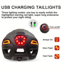 Casco de Ciclismo con Certificación CE y Luz LED Recargable, Lente Magnética, Casco de Ciclismo MTB para Hombres, Mujeres y Adultos - Product Image 5