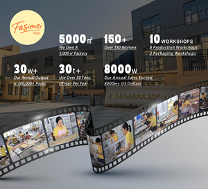 Extensiones de Cabello Virgen de Doble Trama Fasimei, Envío Rápido, Suaves, Venta al <span class=keywords><strong>por</strong></span> Mayor, Genius Weft, Cabello <span class=keywords><strong>Humano</strong></span> Europeo Liso - Product Image 5