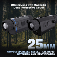 NNPO RD23S-625 Télémètre laser monoculaire professionnel Grossissement 8x Lentille en aluminium multicouche de 25mm Utilisation extérieure légère