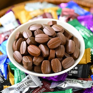 Caramelle Dure Asiatiche all'Ingrosso al Gusto <span class=keywords><strong>Caffè</strong></span>, Confezione Grande, Snack Essenziali per l'Ufficio, per Lavoro Notturno <span class=keywords><strong>e</strong></span> Overtime - Product Image 1