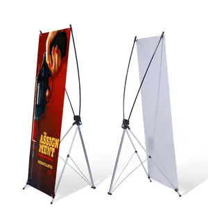 Hot Selling Popular Outdoor Easy Set Up Portable Advertising Promotion Display X Banner Stand