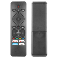 Télécommande vocale URMT26CND001 RF439A-V06 compatible avec Philips Android TV 43PFL5766/F7 43PFL5766/F6 50PFL5604/F7