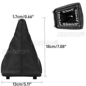 PU Leather <b>Gear</b> Shift <b>Knob</b> Gaiter Boot Cover for Skoda/Octavia 1997-2017 Fabia 1 MKI 2000-2008 - Product Image 2